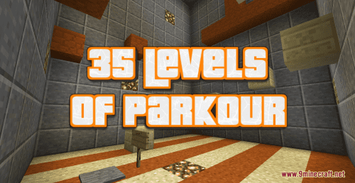 35 Levels of Parkour Map (1.20.4, 1.19.4) – Can You Get To The Last Level? Thumbnail