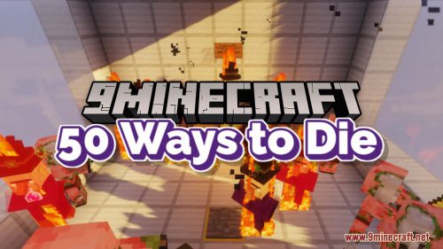 50 Ways to Die Map (1.21.1, 1.20.1) – Try Not To Live! Thumbnail