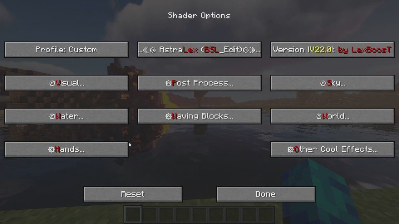 AstraLex Shaders Mod (1.20.4, 1.19.4) - A Brand New Look for Your Minecraft Survival 7