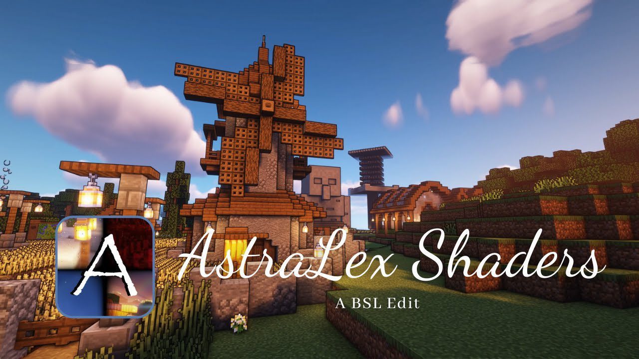 AstraLex Shaders Mod (1.20.4, 1.19.4) - A Brand New Look for Your Minecraft Survival 1