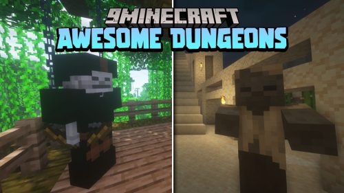 Awesome Dungeon Data Pack (1.19.3, 1.18.2) – Palaces, Temples, and more Thumbnail