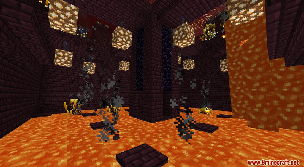 Awesome Dungeon Nether Data Pack (1.19.3, 1.18.2) - Highly Dangerous Dungeons 6