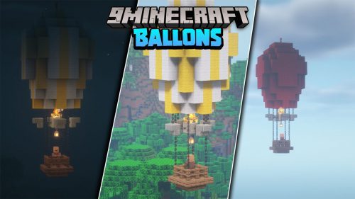 Balloons Data Pack (1.18.2) – Hot-air Balloons Thumbnail