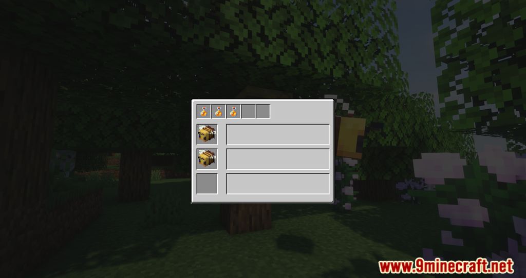 Beenfo Mod (1.20.4, 1.19.3) - Show Number of Bees 9