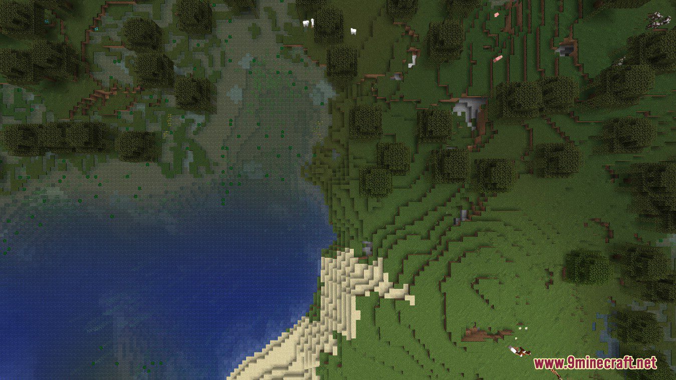 Better Biome Blend Mod (1.19, 1.18.2) - Improve Biome Color Blending 2