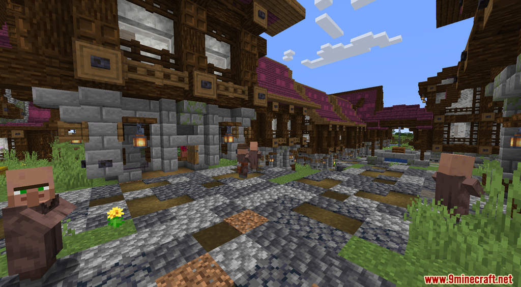 Better Villages Data Pack (1.19.3, 1.18.2) - Medieval Village 3