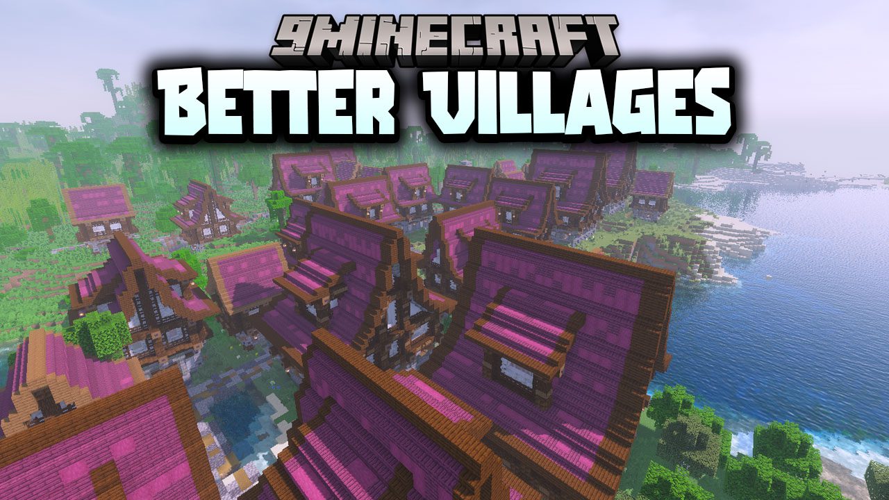 Better Villages Data Pack (1.19.3, 1.18.2) - Medieval Village 1