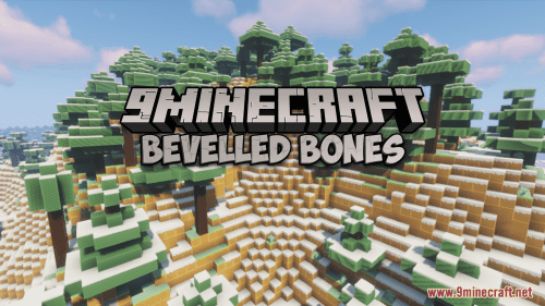 Bevelled Bones Resource Pack (1.20.6, 1.20.1) – Texture Pack Thumbnail