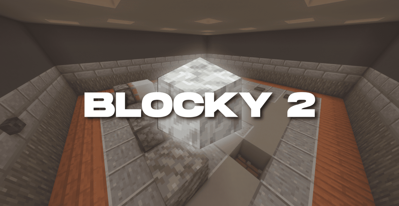 Blocky 2 Map (1.19.3, 1.18.2) - Push the Block To Solve Puzzles 1