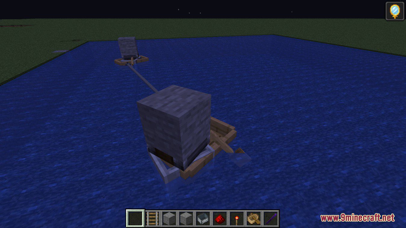 Boat Contraptions Mod (1.16.5) - Drivable Boat 5