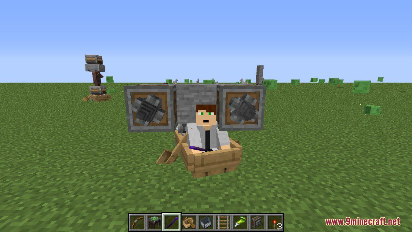 Boat Contraptions Mod (1.16.5) - Drivable Boat 10