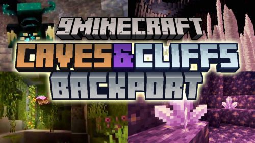 Caves & Cliffs Backport Mod (1.16.5, 1.15.2) – Adding Features from 1.17 to Old Version of Minecraft Thumbnail