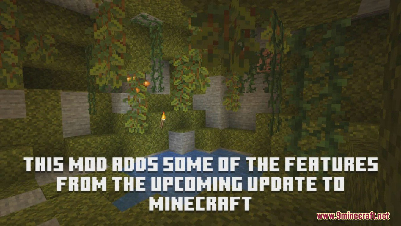 Caves & Cliffs Backport Mod (1.16.5, 1.15.2) - Adding Features from 1.17 to Old Version of Minecraft 2