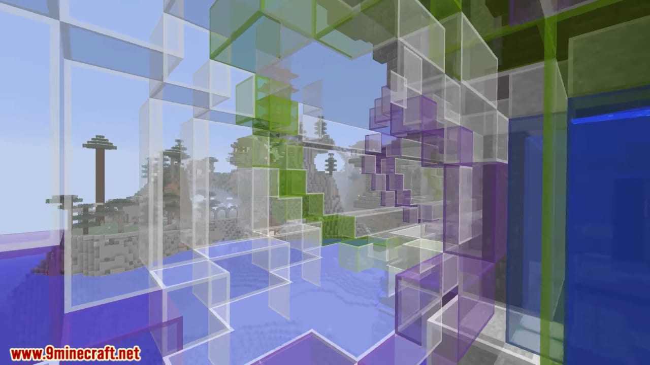 Clear Glass Resource Pack (1.20.4, 1.19.4) - Texture Pack 3