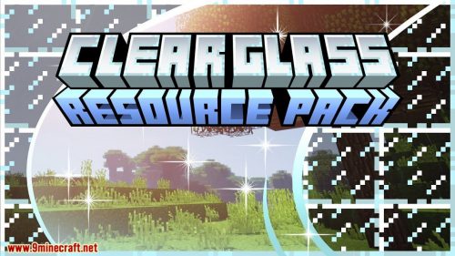 Clear Glass Resource Pack (1.20.4, 1.19.4) – Texture Pack Thumbnail