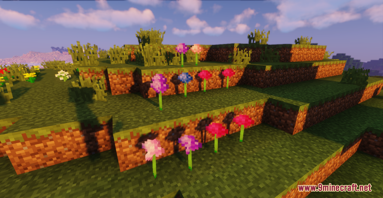Colourful Alliums Resource Pack (1.19.3, 1.18.2) - Texture Pack 11