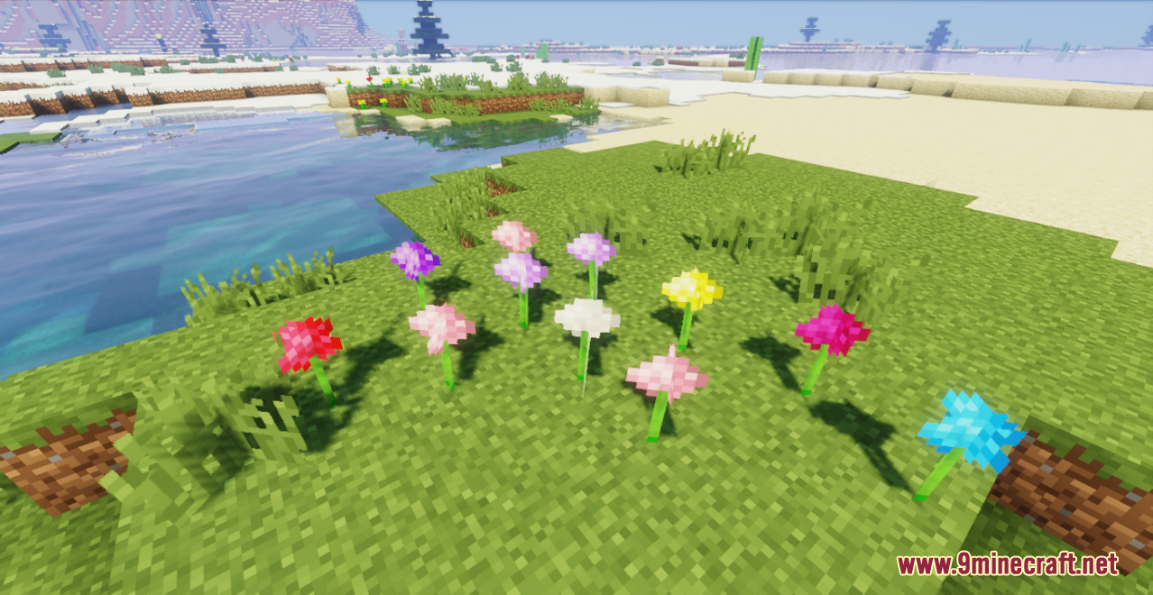 Colourful Alliums Resource Pack (1.19.3, 1.18.2) - Texture Pack 7
