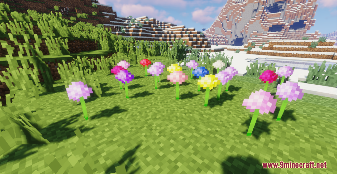 Colourful Alliums Resource Pack (1.19.3, 1.18.2) - Texture Pack 8