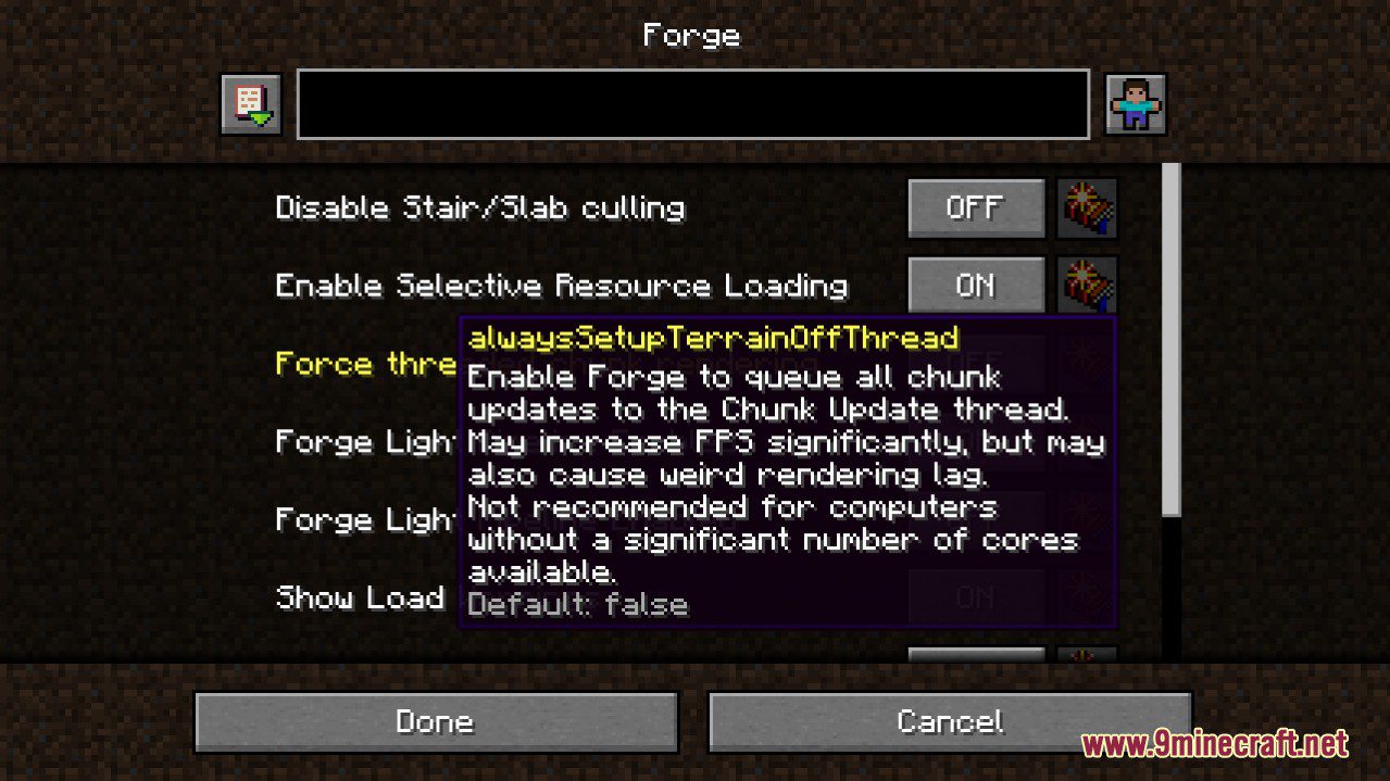 Config Menus for Forge Mod (1.18.2, 1.17.1) - Editing Config Files In-Game 3