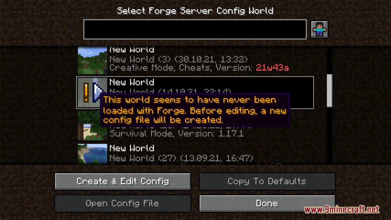 Config Menus for Forge Mod (1.18.2, 1.17.1) - Editing Config Files In-Game 8