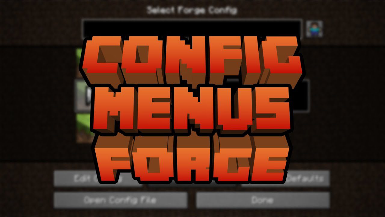 Config Menus for Forge Mod (1.18.2, 1.17.1) - Editing Config Files In-Game 1