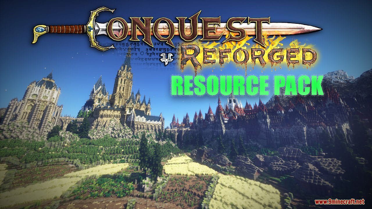 Conquest Reforged Resource Pack (1.20.4, 1.19.4) - Texture Pack 1