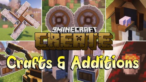 Create Crafts and Additions Mod (1.20.1, 1.19.2) – Electrifying the Create Mod Thumbnail