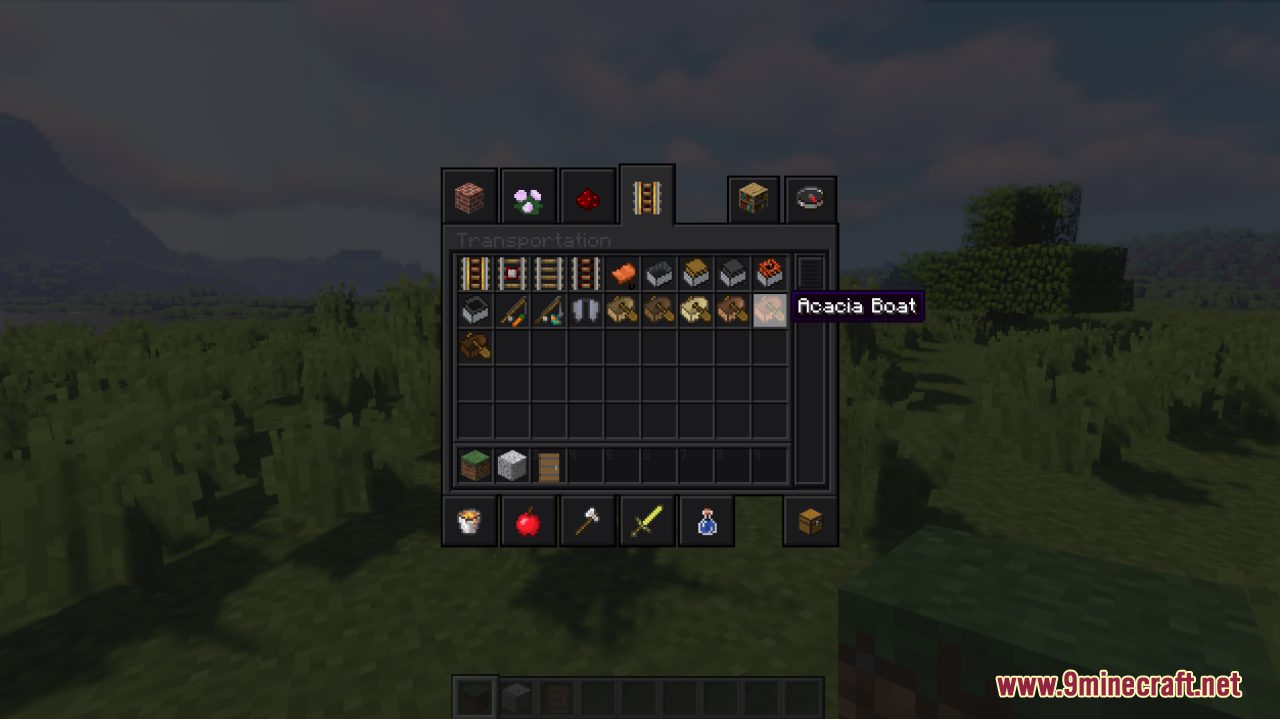 Dark GUI Reimagined Resource Pack (1.21, 1.20.1) - Texture Pack 4