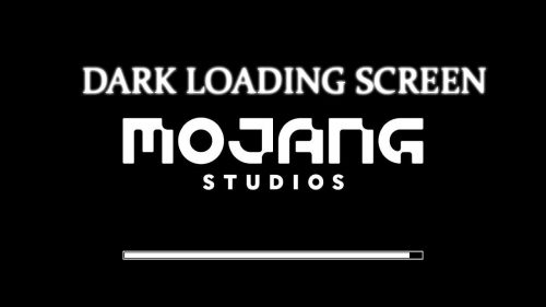 Dark Loading Screen Resource Pack (1.20.6, 1.20.1) – Texture Pack Thumbnail