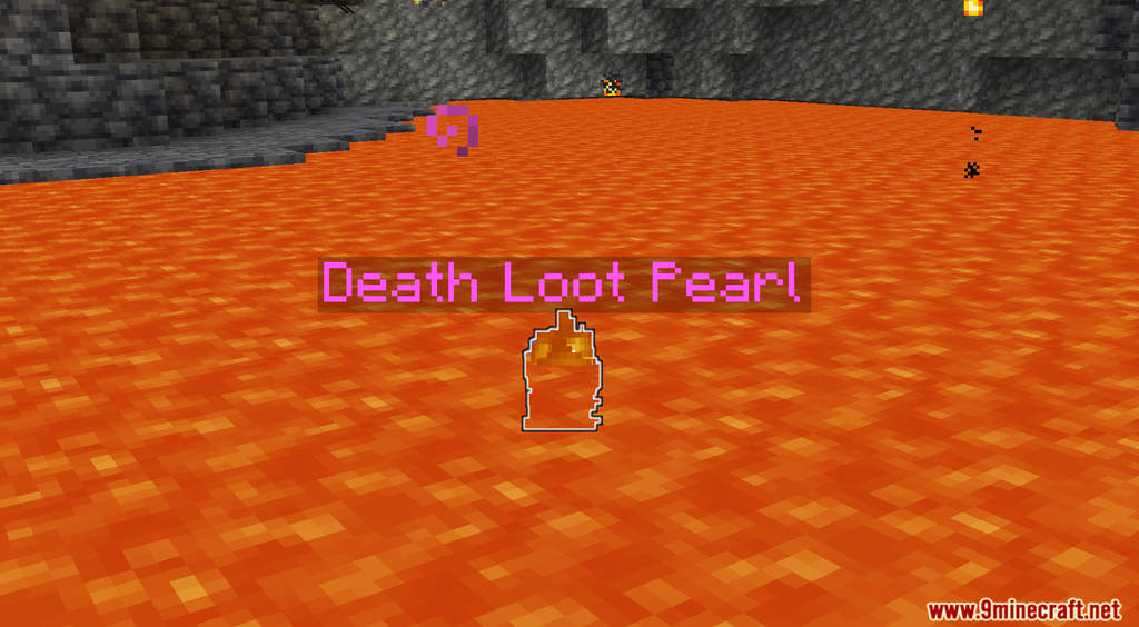 Death Loot Pearl Data Pack (1.19.3, 1.18.2) - Never lose Your Items again 9