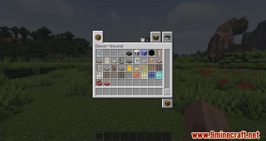 Decor-bound Mod (1.18.1, 1.17.1) - More Interesting Gate Decorations 2