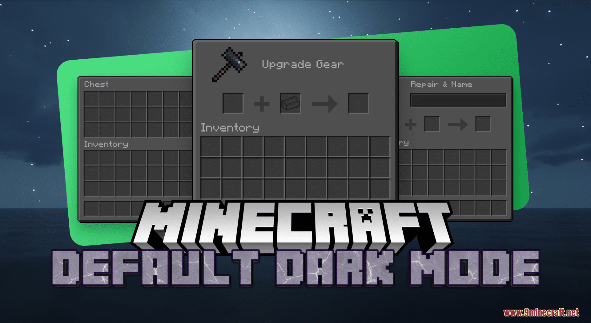 Default Dark Mode Resource Pack (1.20.4, 1.19.4) - Texture Pack 1