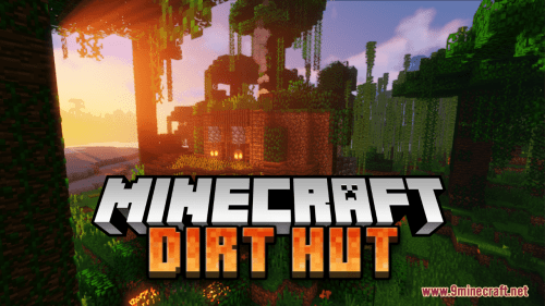 Dirt Hut World Map (1.20.4, 1.19.4) – Example of A Well-crafter Eco House Thumbnail