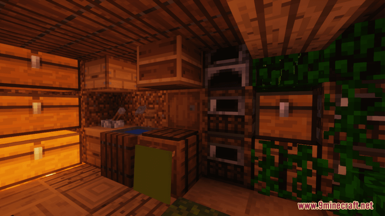 Dirt Hut World Map (1.20.4, 1.19.4) - Example of A Well-crafter Eco House 6