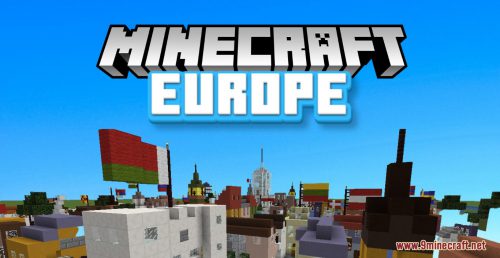 Europe Map (1.20.4, 1.19.4) – Recreation of The European Map Thumbnail