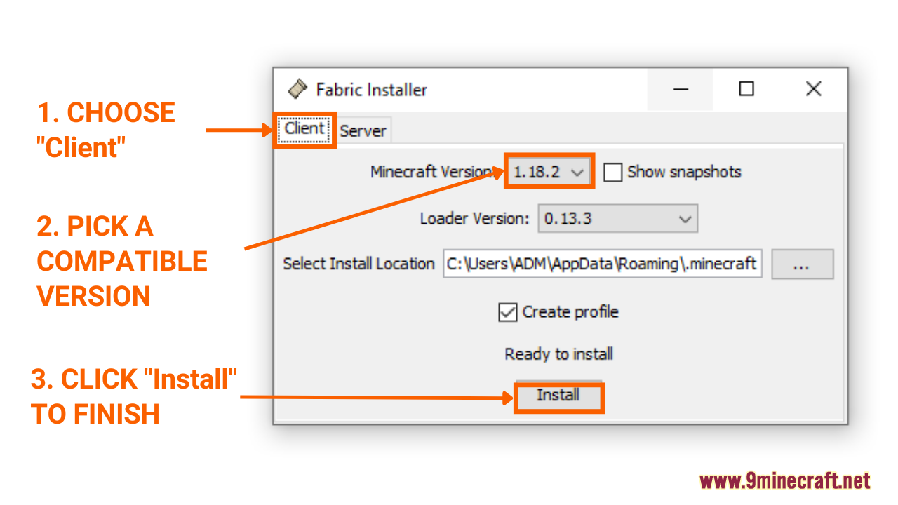 How To Download & Install the Fabric Loader 4
