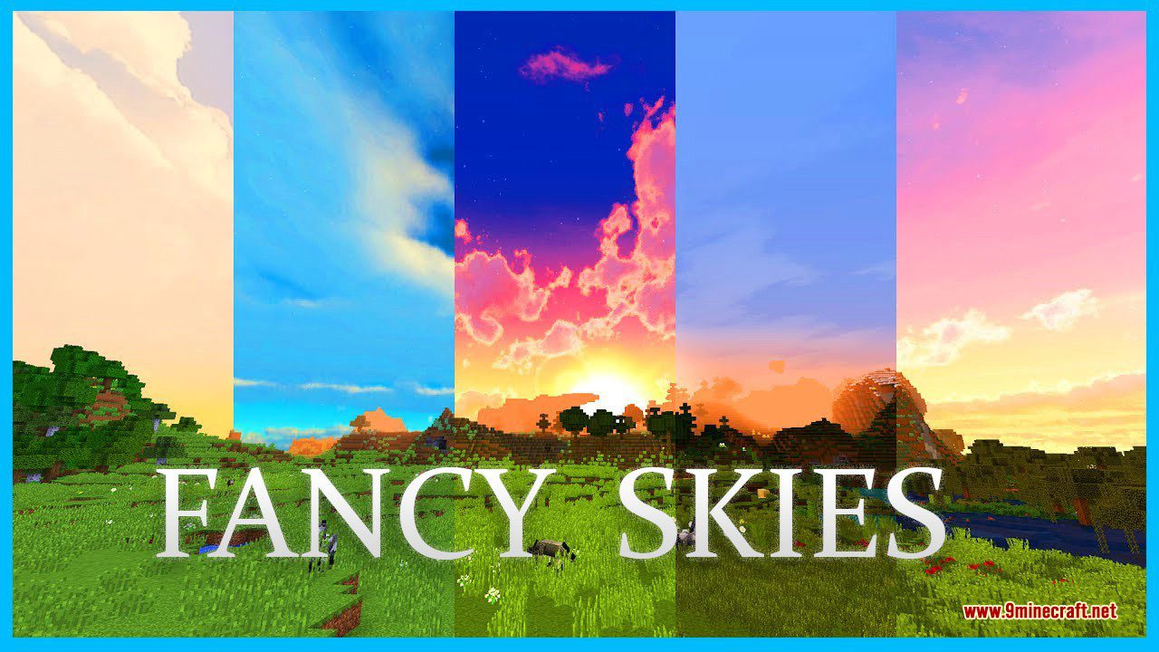 Fancy Skies Resource Pack (1.20.6, 1.20.1) - Texture Pack 1