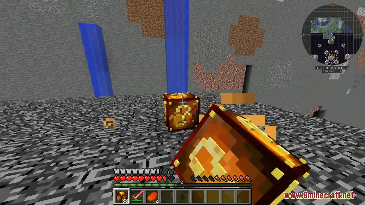 Fire Lucky Block Mod (1.19, 1.18.2) - New Hot Items from The Nether 4