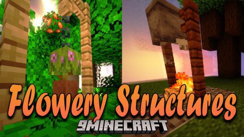 Flowery Structures Mod (1.18.2) – Structures that make Vanilla Minecraft more intriguing Thumbnail