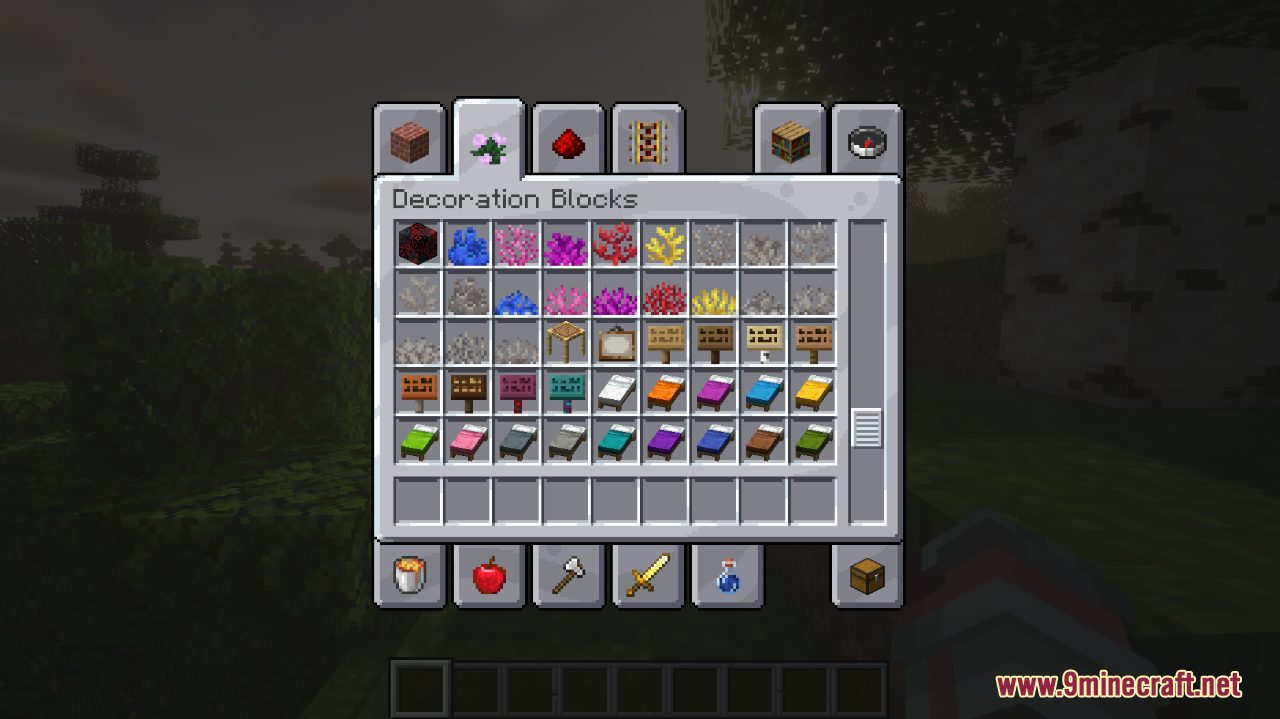 GUI Retexture Resource Pack (1.20.6, 1.20.1) - Texture Pack 10