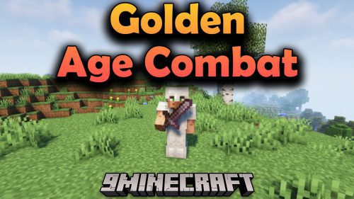 Golden Age Combat Mod (1.20.4, 1.18.2) – Old Combat System reintroduced Thumbnail