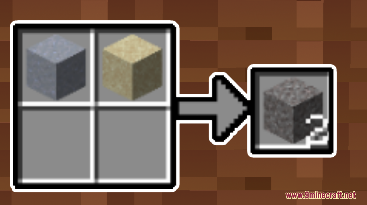 Ground Convert Mod (1.19.4, 1.18.2) - Brand New Recipes 2