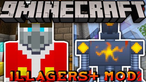 Illagers Plus Mod (1.18.2, 1.16.5) – Additional Illagers and Structures Thumbnail