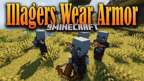 Illagers Wear Armor Mod (1.21.1, 1.20.1) – The Illagers will be stronger Thumbnail