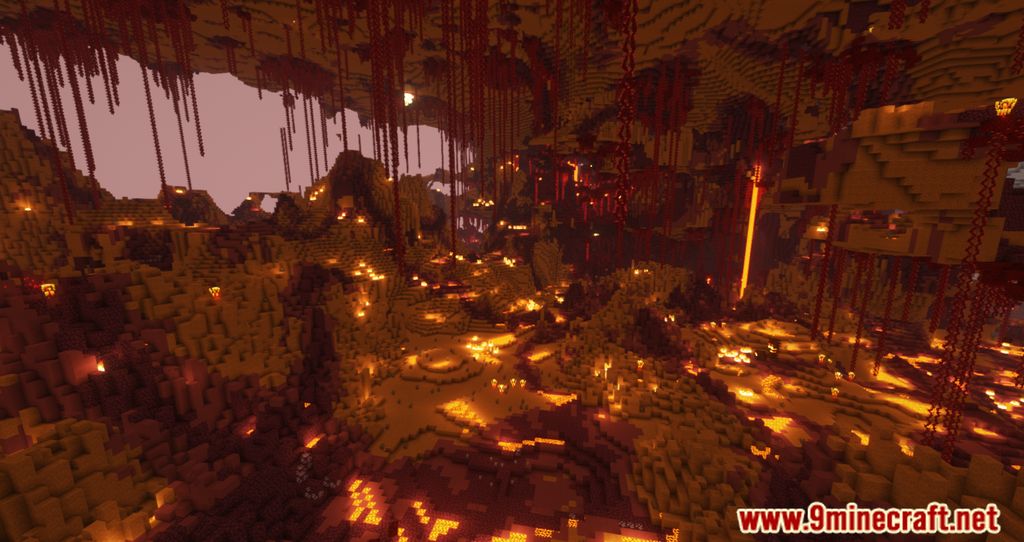 Incendium Mod (1.20.4, 1.19.4) - Overhaul the Nether using Normal Blocks 5