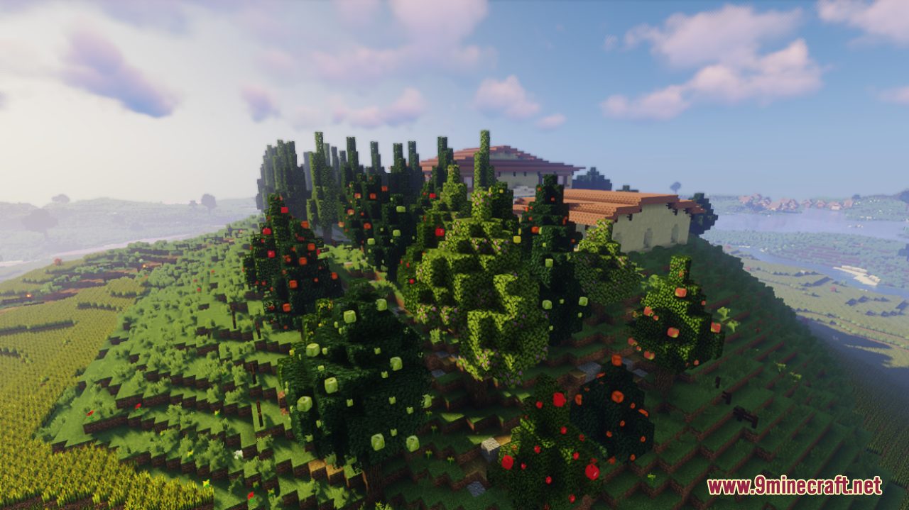 Italian Villa Map (1.21.1, 1.20.1) - An Idyllic View to An Italian Field 2