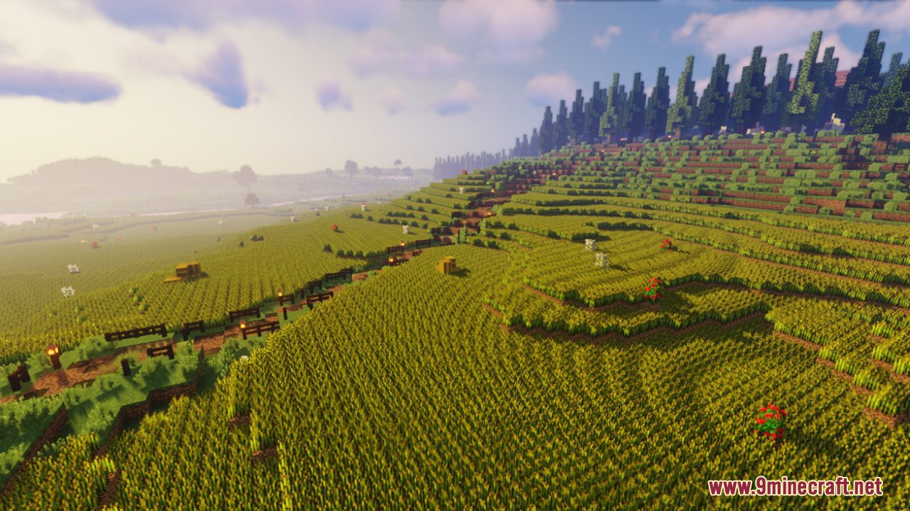 Italian Villa Map (1.21.1, 1.20.1) - An Idyllic View to An Italian Field 4