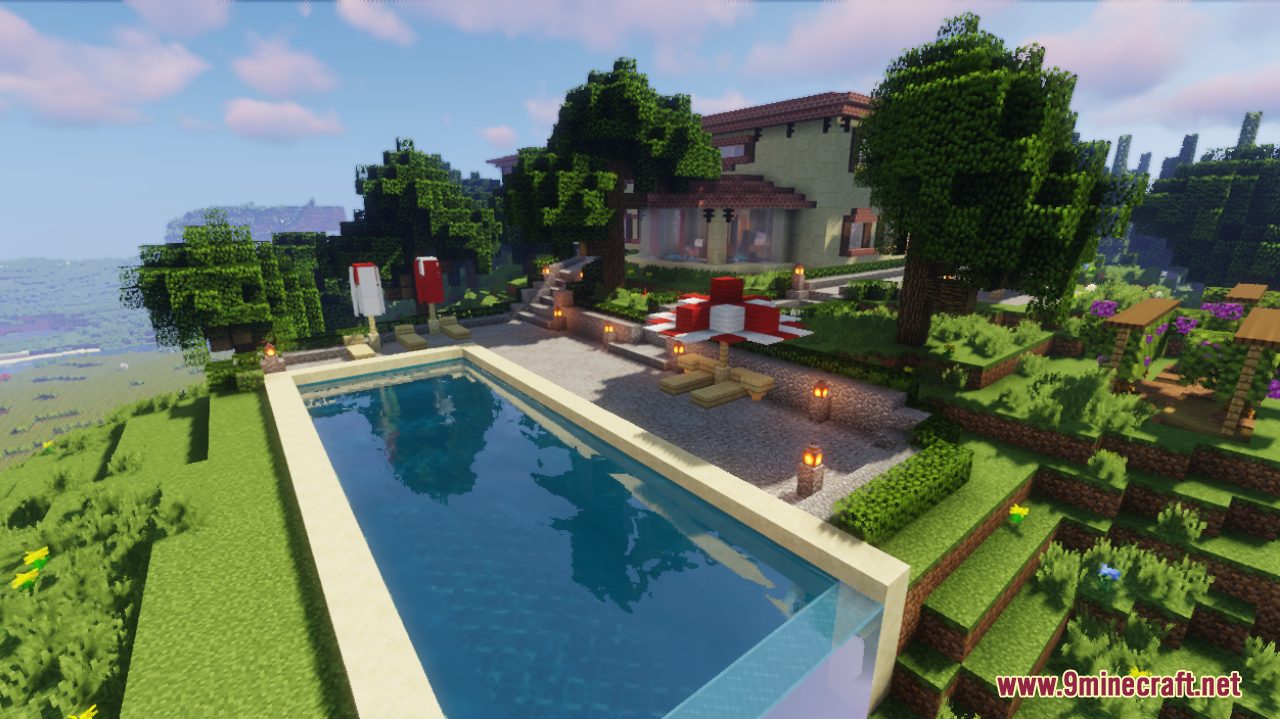 Italian Villa Map (1.21.1, 1.20.1) - An Idyllic View to An Italian Field 7