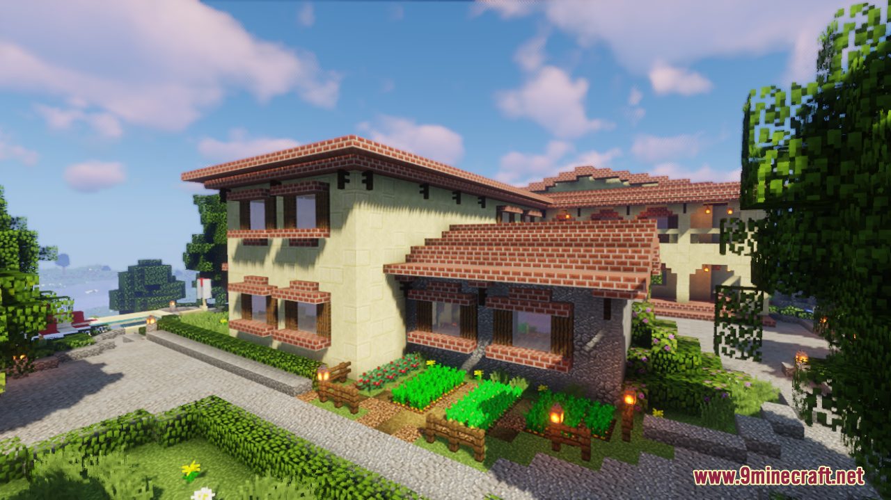 Italian Villa Map (1.21.1, 1.20.1) - An Idyllic View to An Italian Field 10