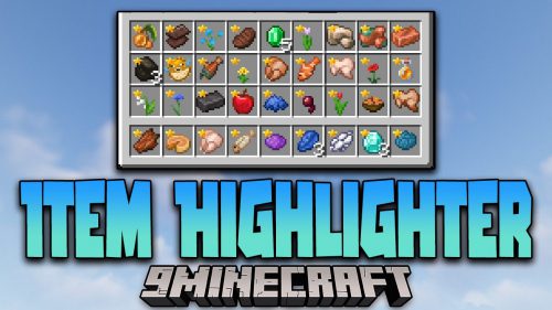 Item Highlighter Mod (1.21.1, 1.20.1) – Special Items are marked Thumbnail